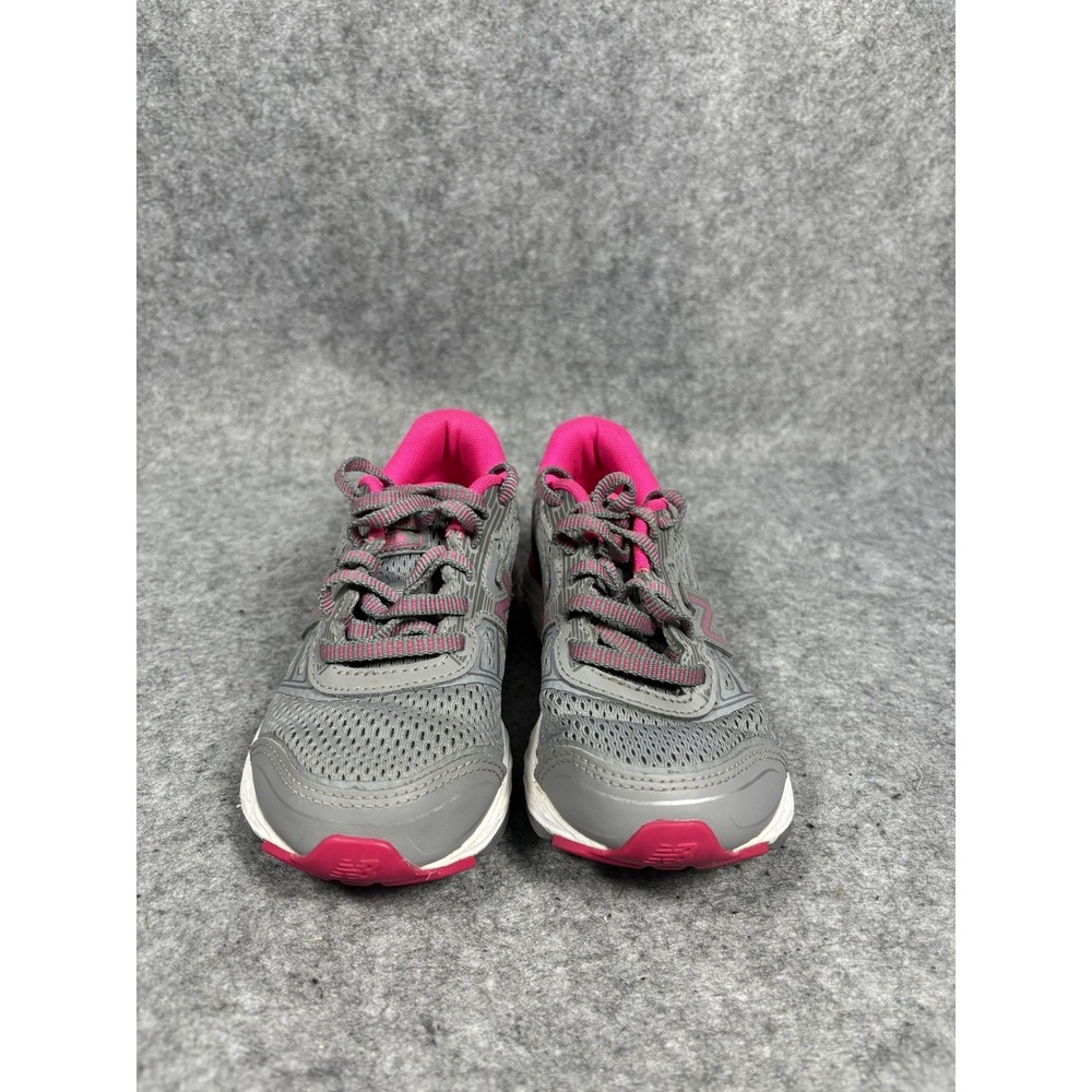 New Balance 680v5 Running Shoes 13 Grey Pink Mesh ABZORB Cushioning